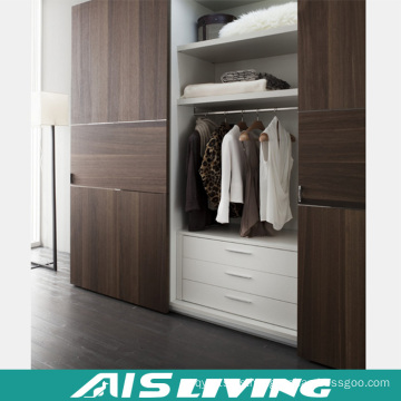 Muebles de dormitorio armario ropero de melamina (AIS-W013)